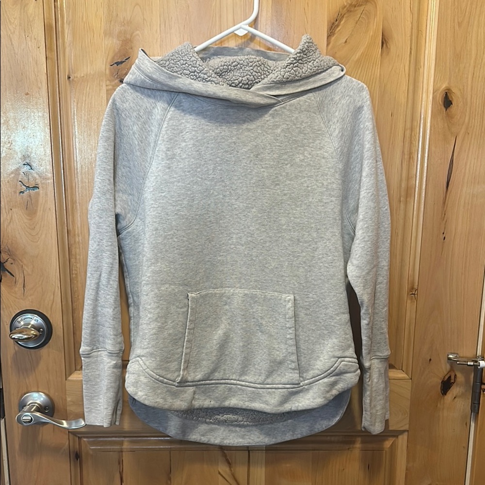 Cozy Gray Women's Hoodie 90 degrees Sz S